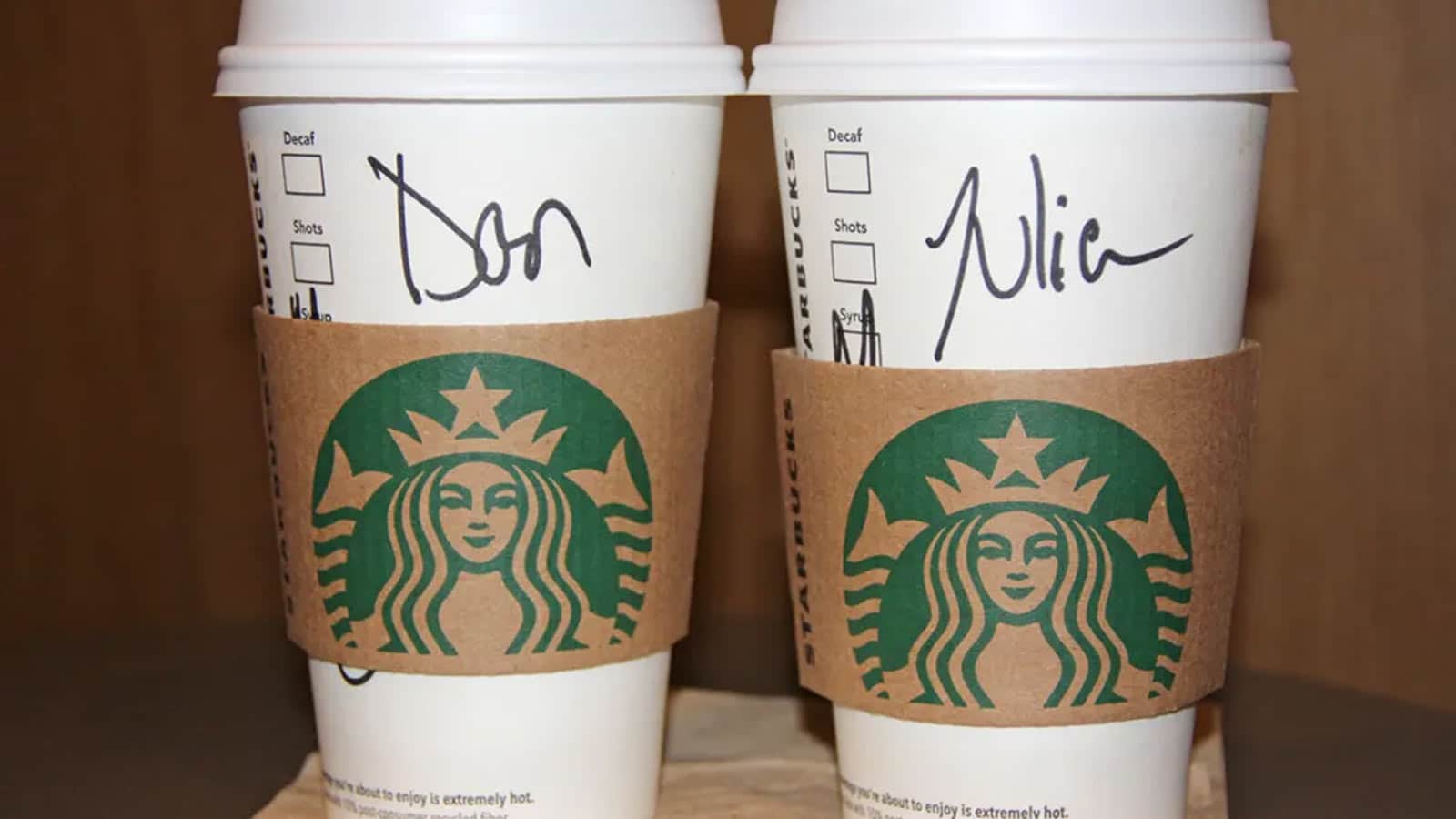 names on starbucks cups