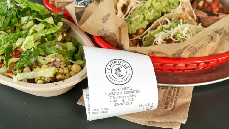 Chipotle choices