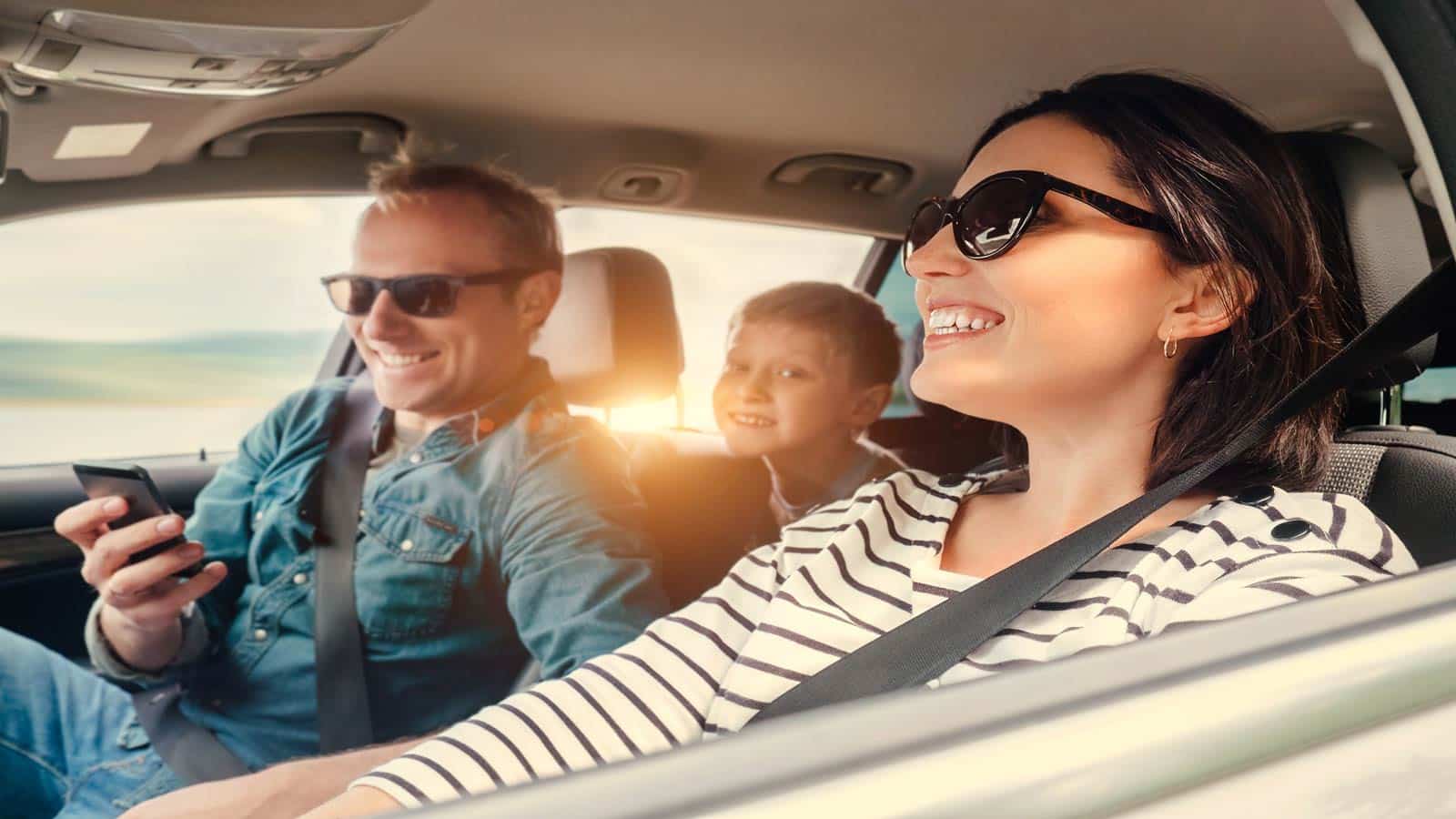 happy family car