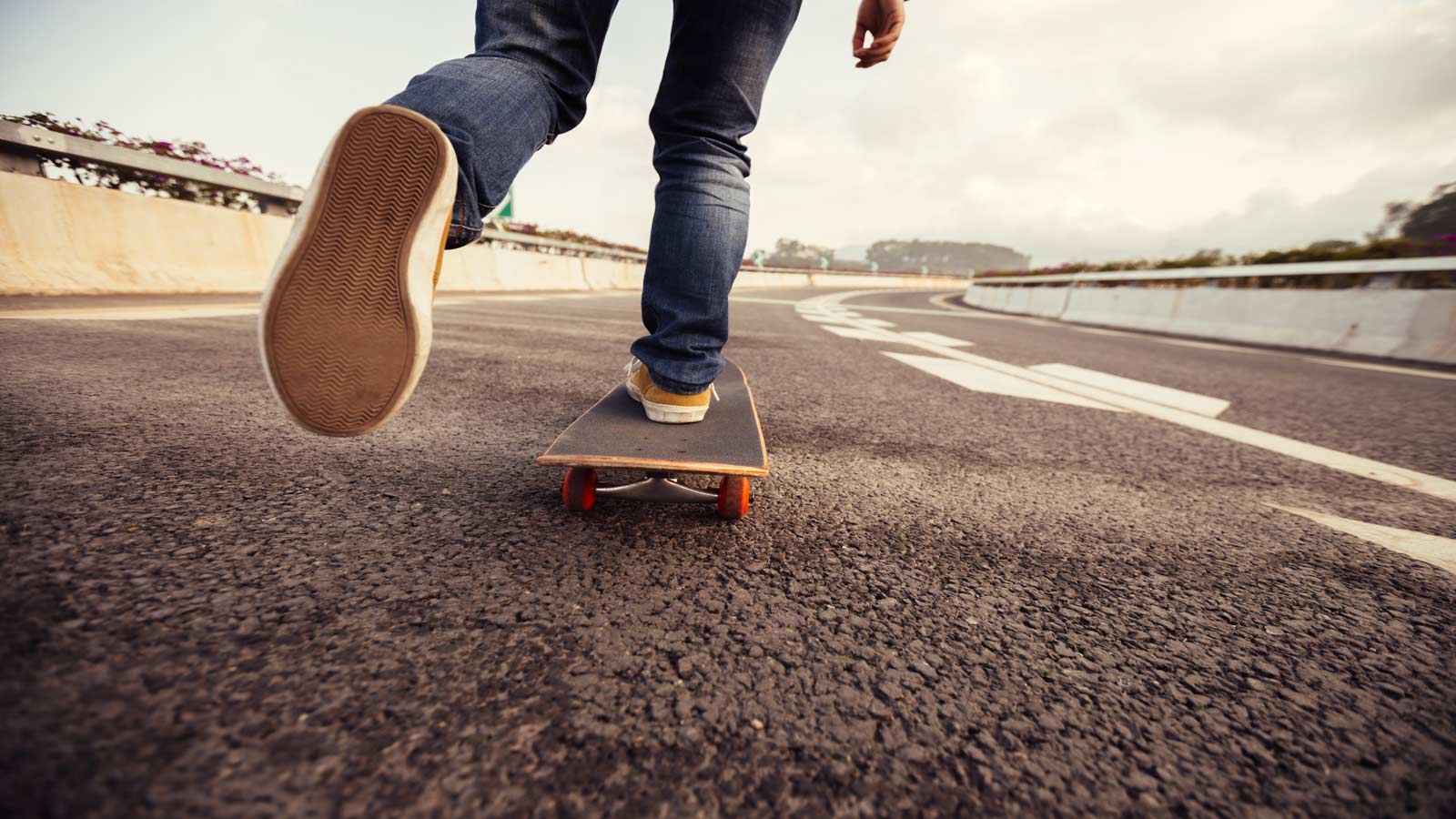 skateboarding