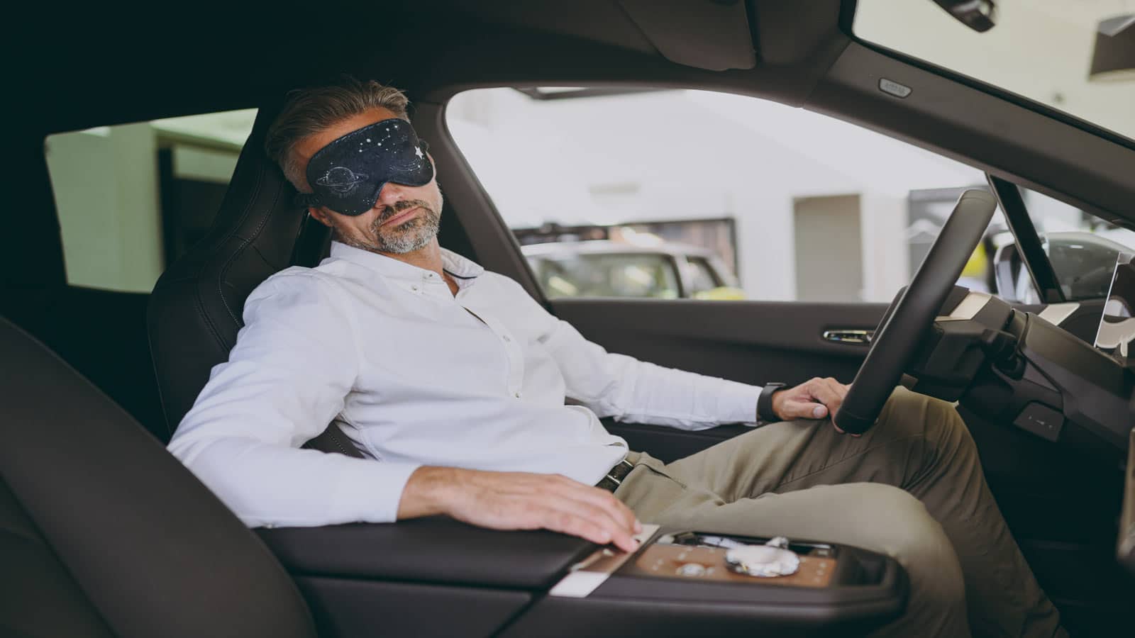 driving blindfolded