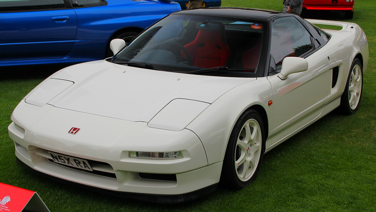 White Honda / Acura NSX Type R