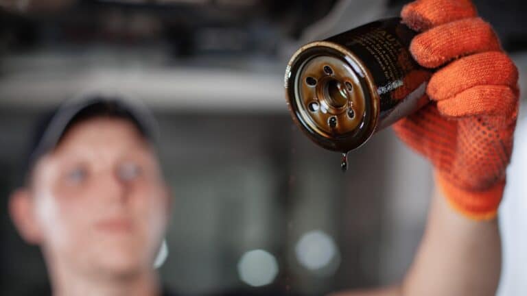 Changing Oil Filter