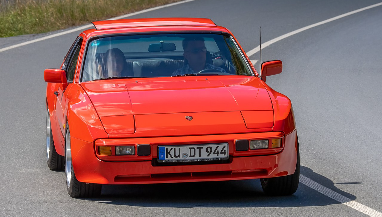 Red Porsche 944