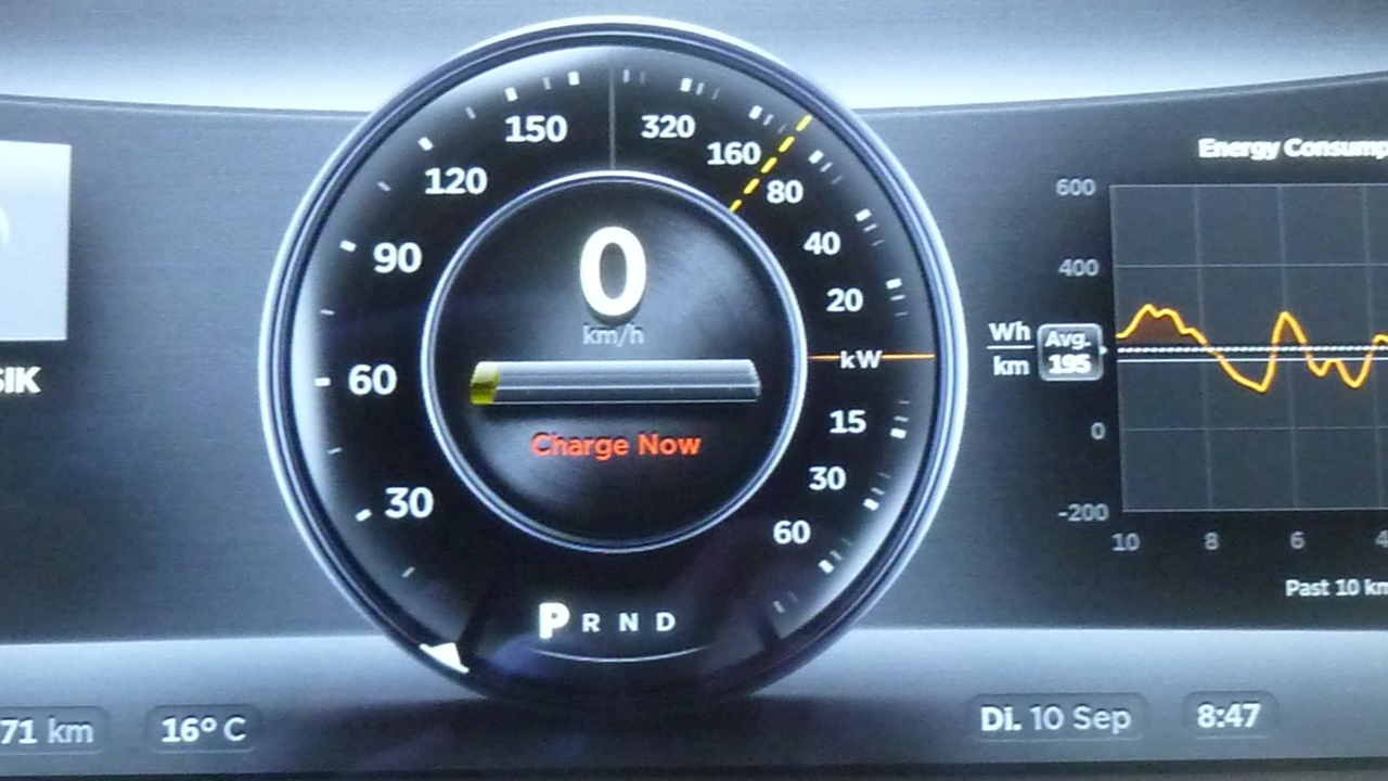 Tesla dashboard