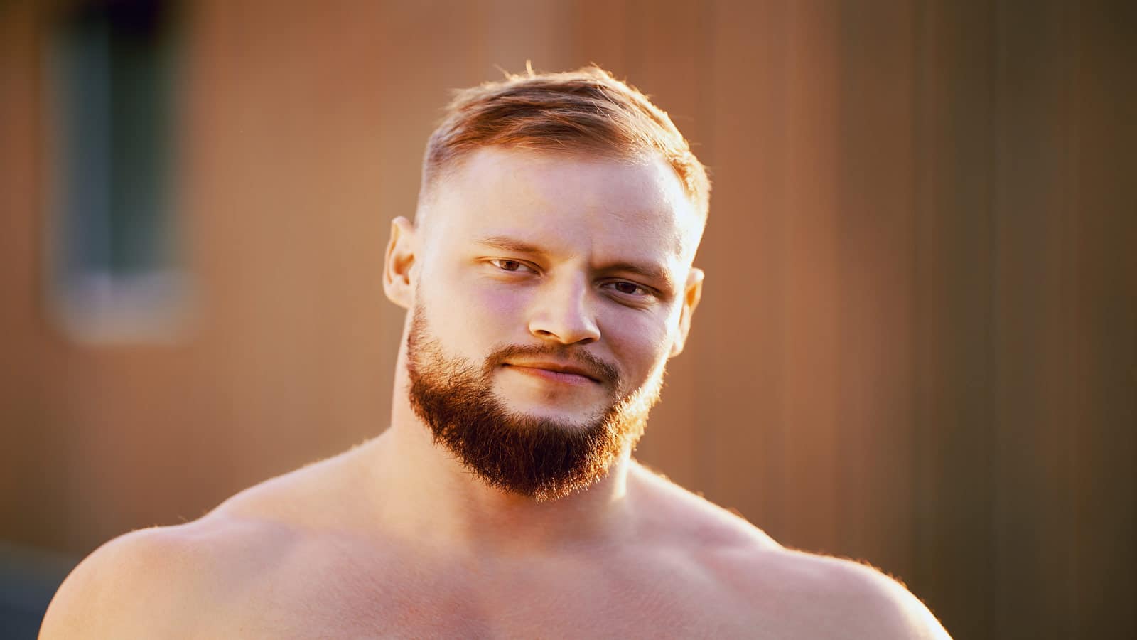 broad shoulder man