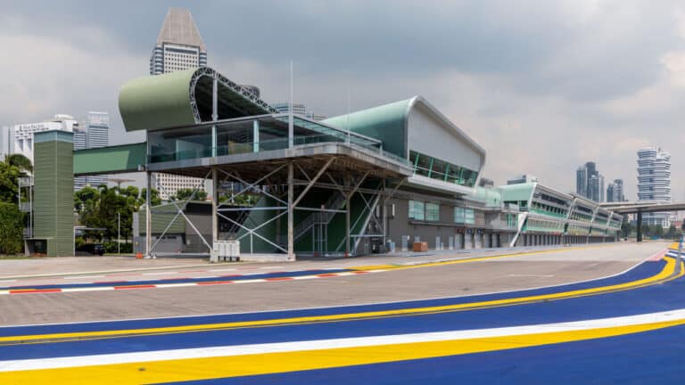 Singapore (SG), Marina Bay Street Circuit, F1 Pit Building
