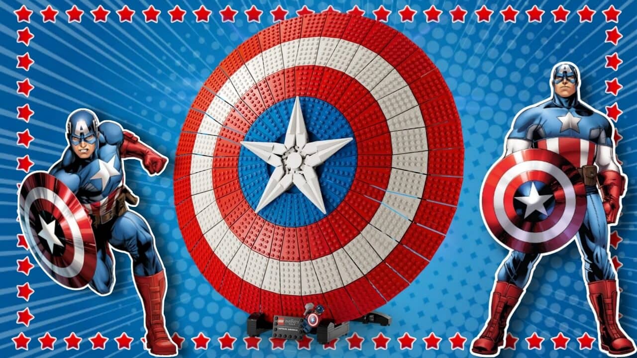 Captain America Lego Set