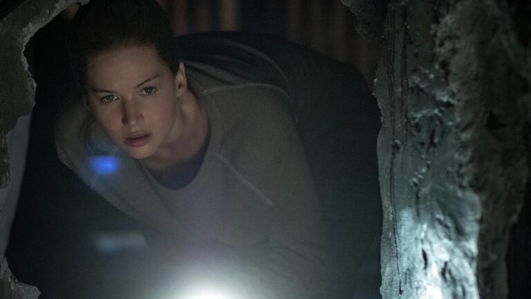 Jennifer Lawrence in Mother! (2017).