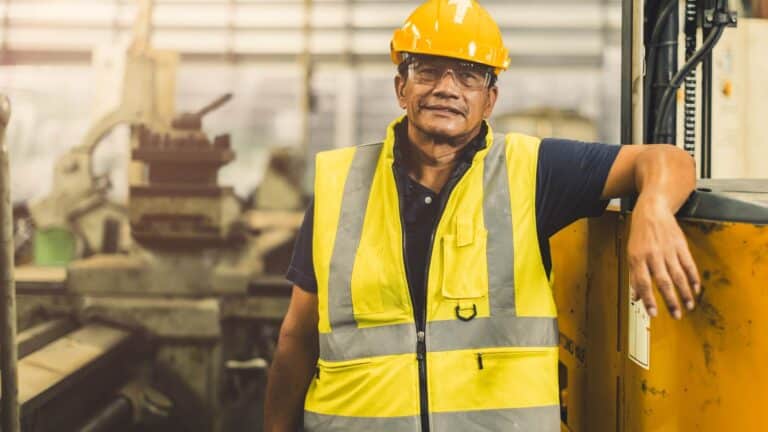 asian american factory worker