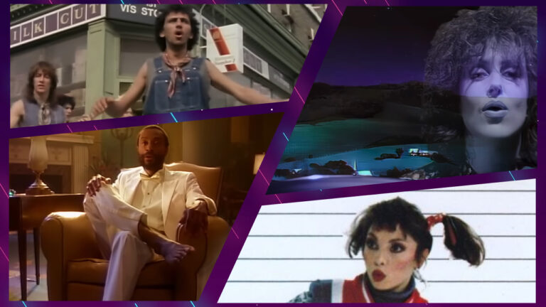 Annoying 80s songs feature image (Dexy's Midnight Runners, Starship, Toni Basil, and Bobby McFerrin)