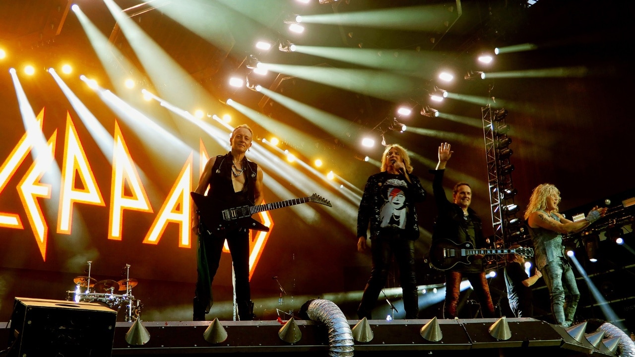 Def Leppard at Hellfest 2019.