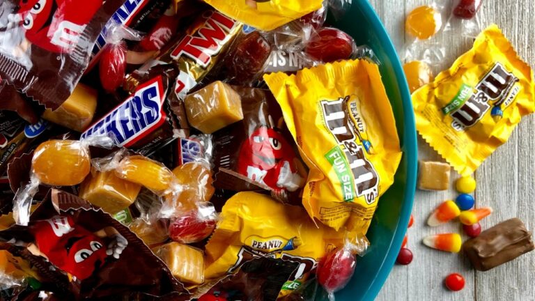 Halloween candy bowl