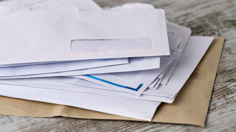 Stack of mail