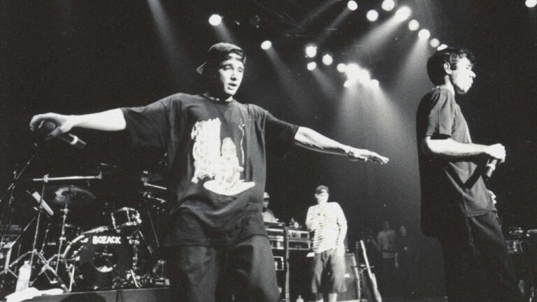 Beastie Boys at Club Citta, Kawasaki, Japan, September 1992, Check Your Head tour.