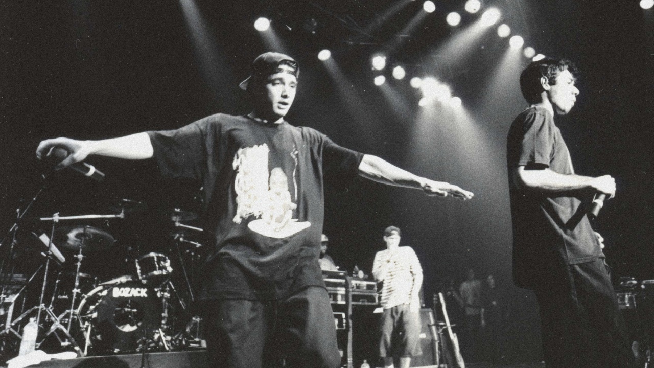Beastie Boys at Club Citta, Kawasaki, Japan, September 1992, Check Your Head tour.