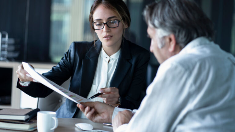 meeting with money manager