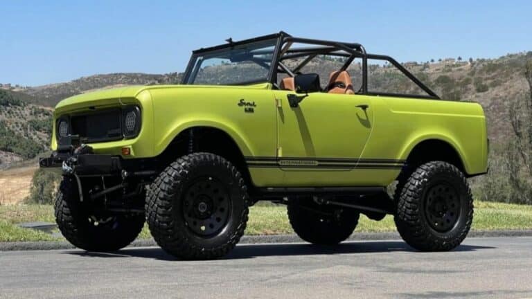 1964 International Harvester Scout pickup.