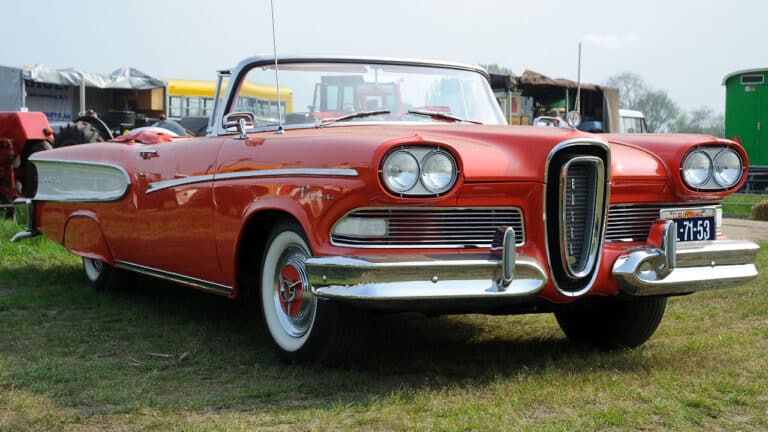 50s Cars That Would Fail Safety Test - 1958 Ford Edsel