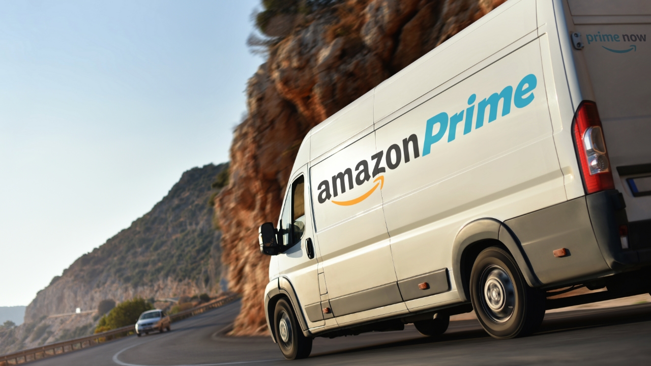 Amazon Delivery Van Truck