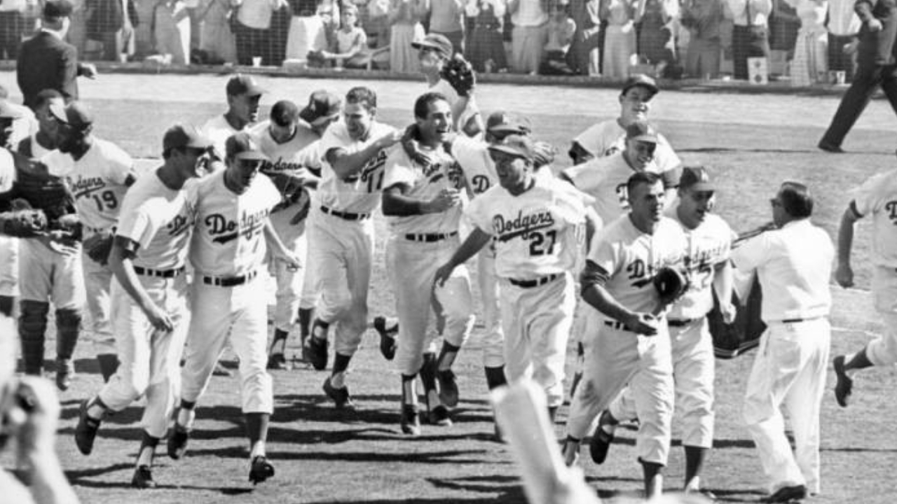The Dodgers finish the sweep against the Yankees in the 1963 World Series