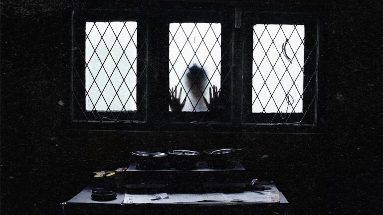 Ghost looking in window