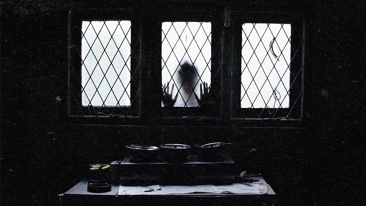 Ghost looking in window