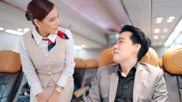 Flight Attendant, Airplane, flying, plane, airline, travel