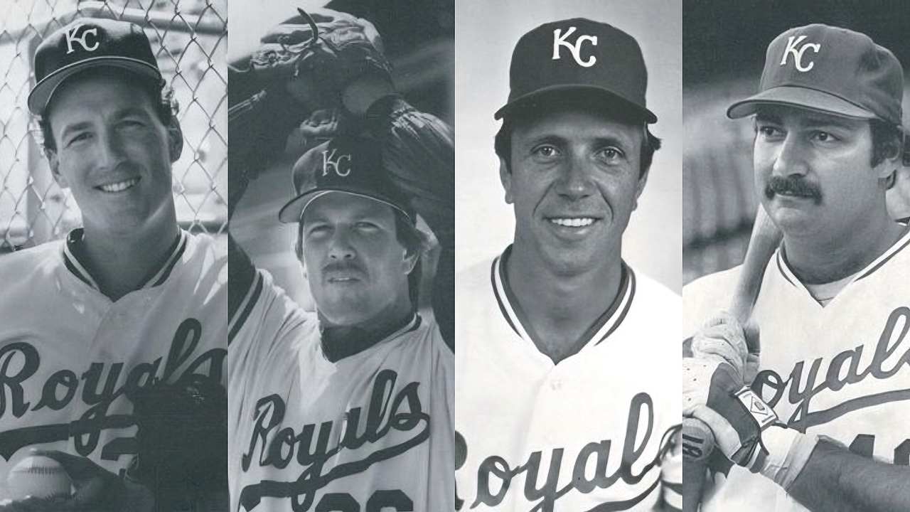 Charlie Leibrandt, Steve Farr, Larry Gura, Steve Balboni