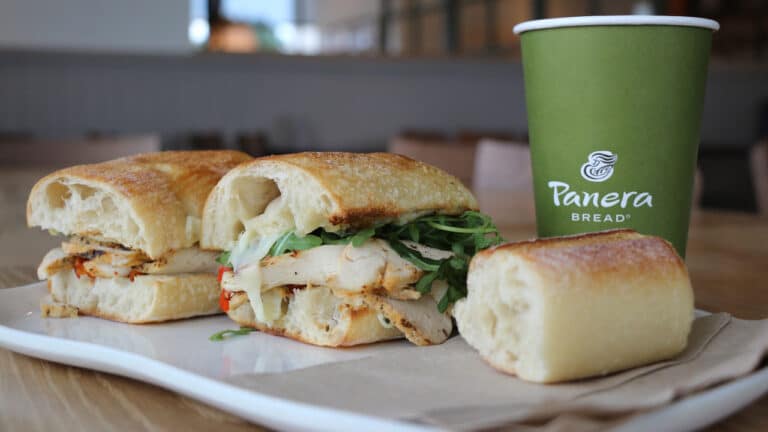 Panera Tuscan Chicken sandwich