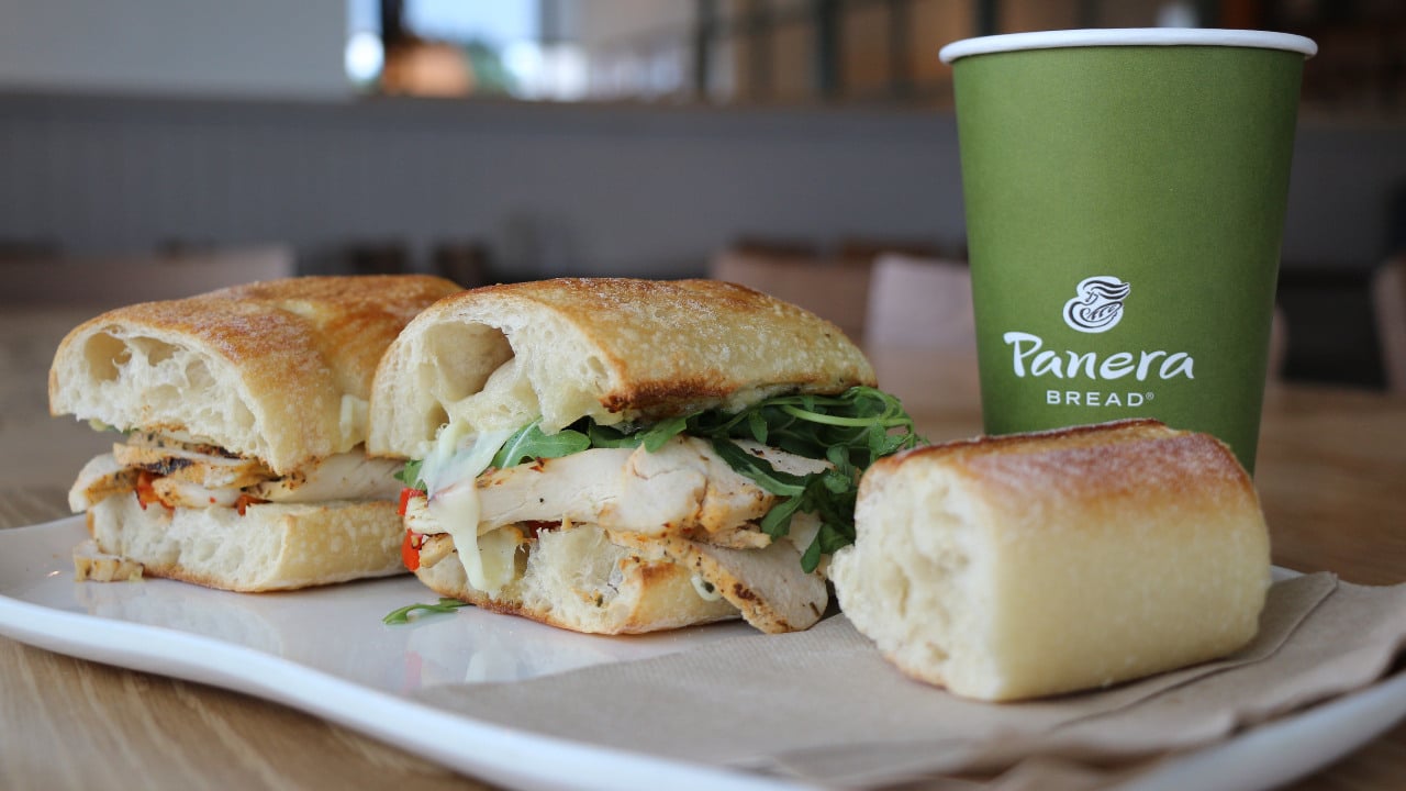Panera Tuscan Chicken sandwich