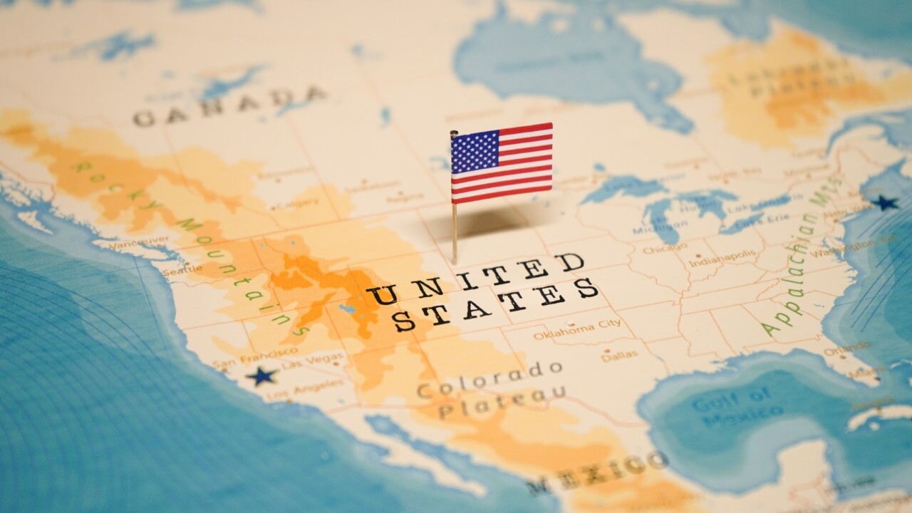 United States map, US map