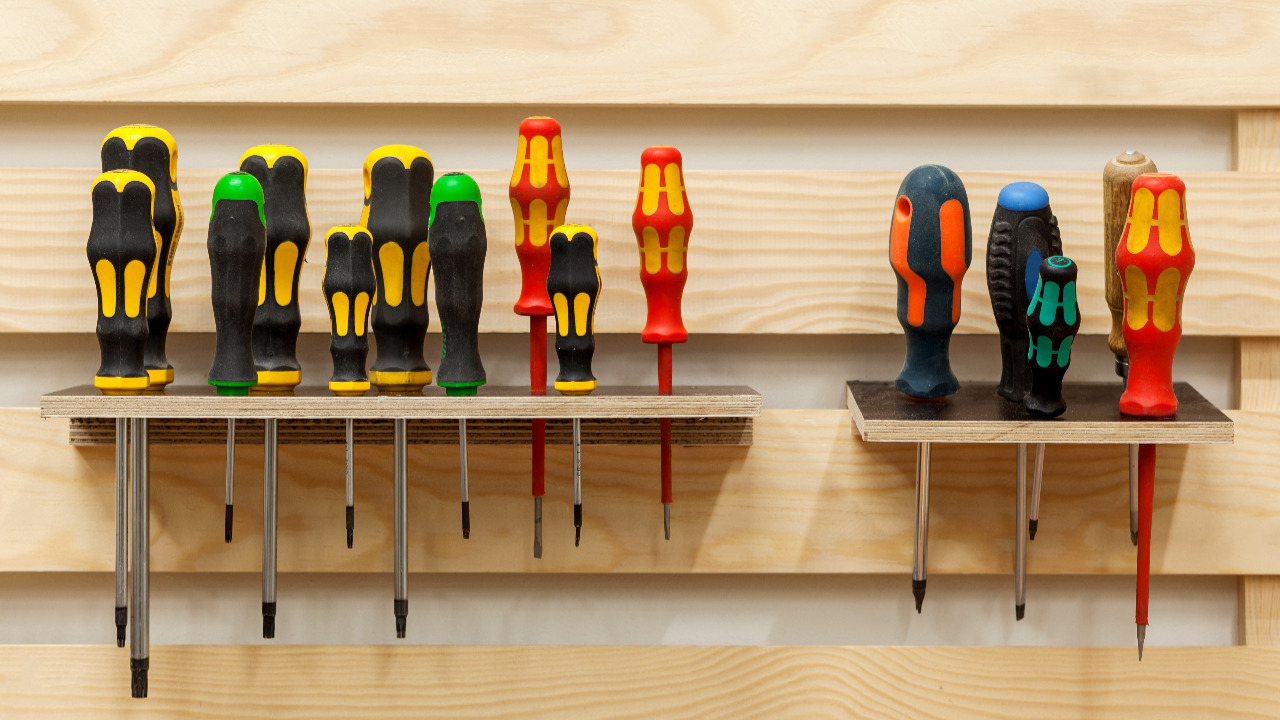 Fifteen screwdrivers
