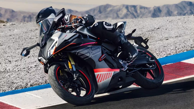 CF Moto 450SS / SR on the track