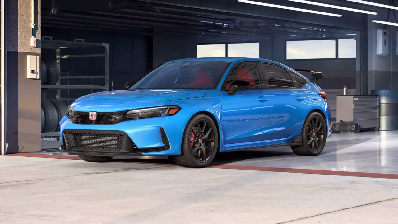 Blue 2025 Honda Civic Type R