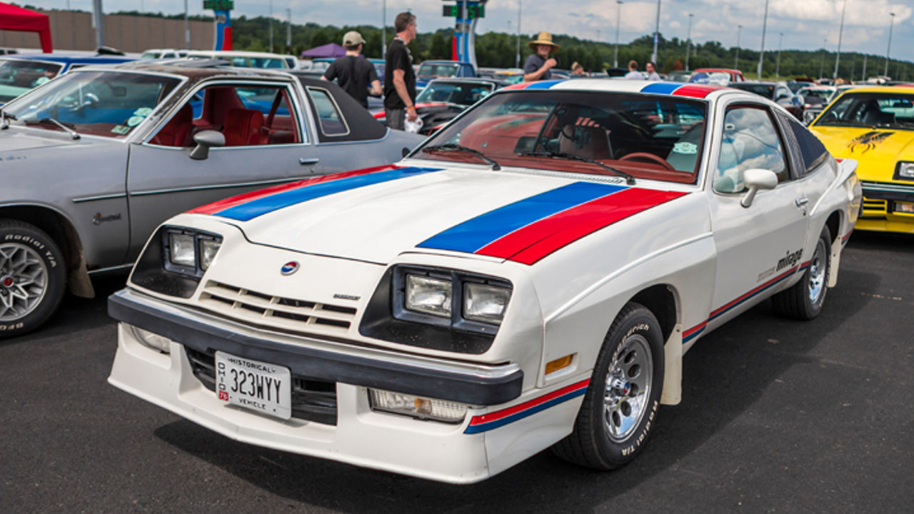 White Chevrolet Monza