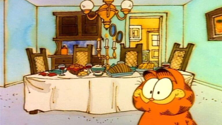 Garfield's Thanksgiving TV Short (1989) 6best animated Thanksgiving specials