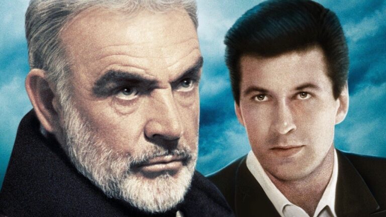 Sean Connery and Alec Baldwin in The Hunt for Red October (1990)