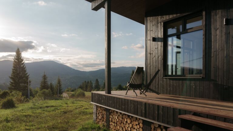 Tiny house with a Mountain View