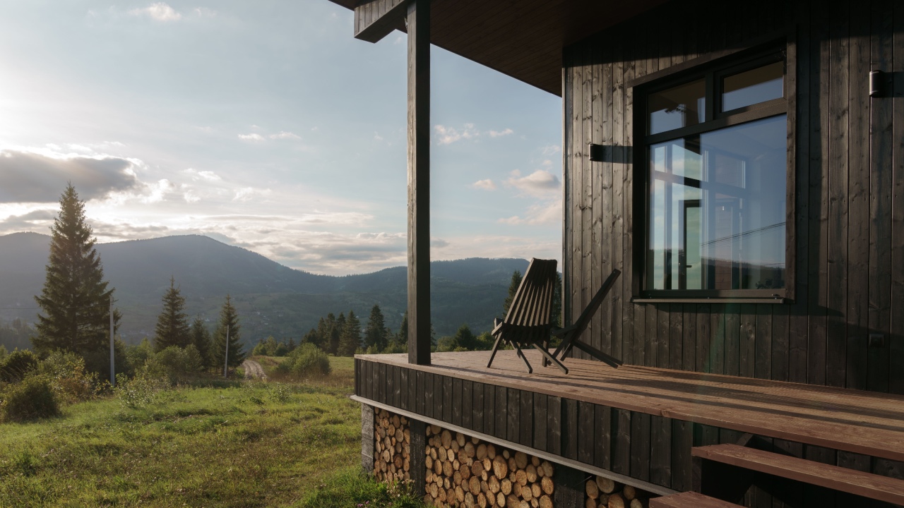 Tiny house with a Mountain View