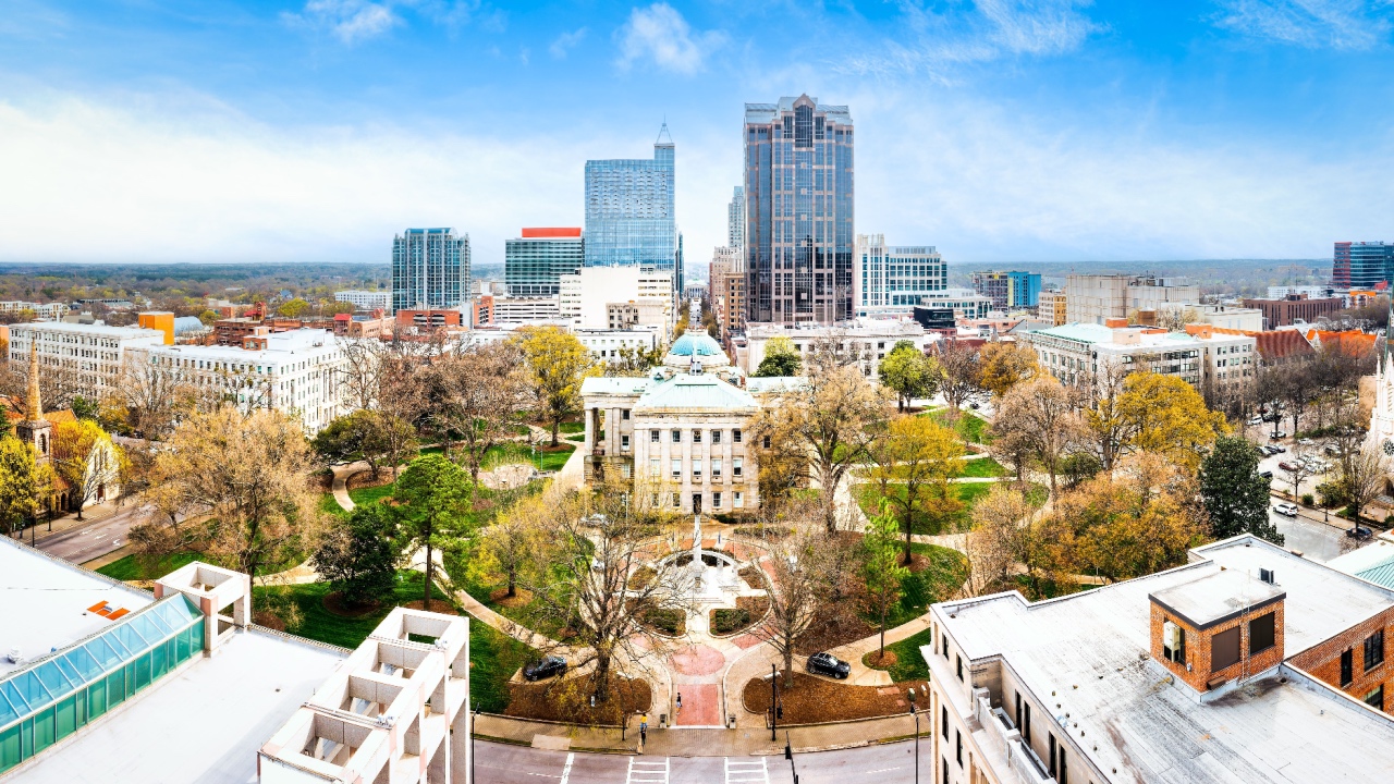 North Carolina State Capitol in Raleigh.
