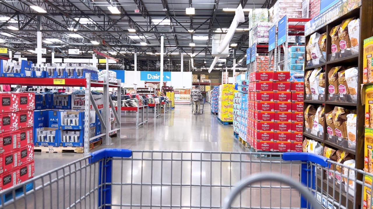 Sam's Club shopping cart