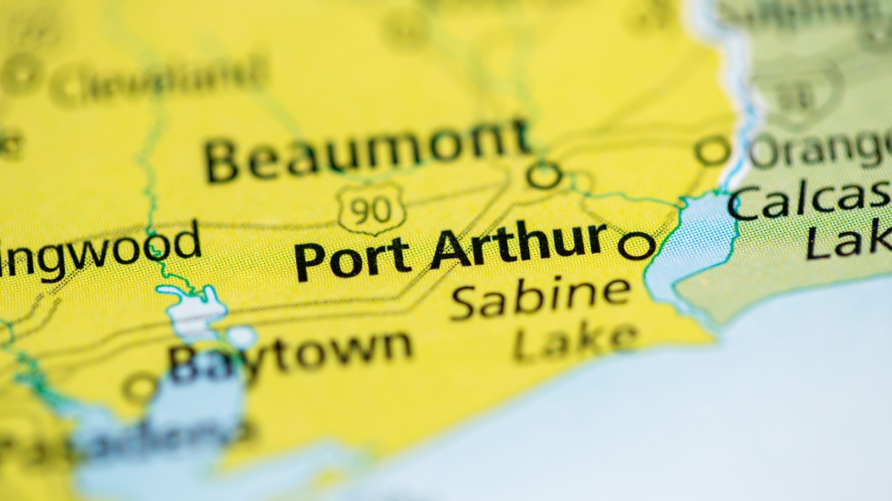 Port Arthur. Texas. USA