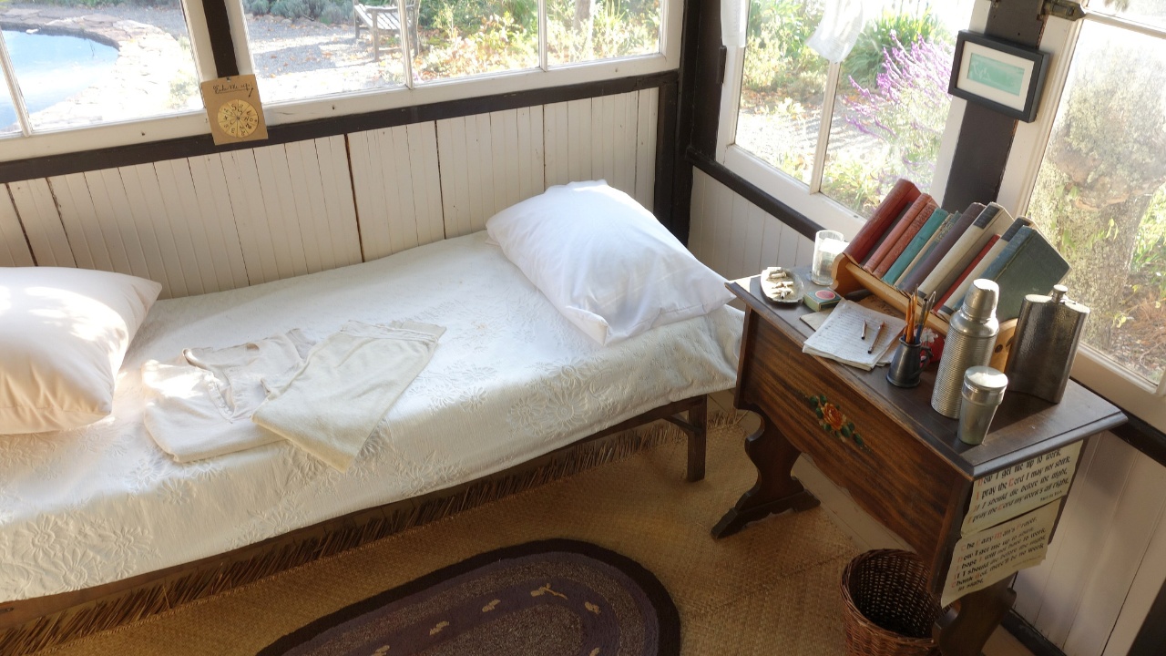 Sleeping porch - Jack London's Cottage