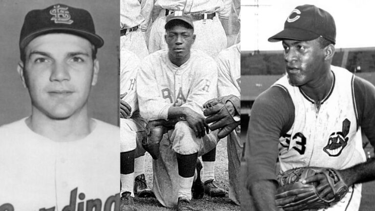Ken Boyer, Vic Harris, and Luis Tiant.
