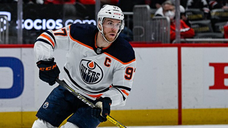 Connor McDavid makes NHL history.