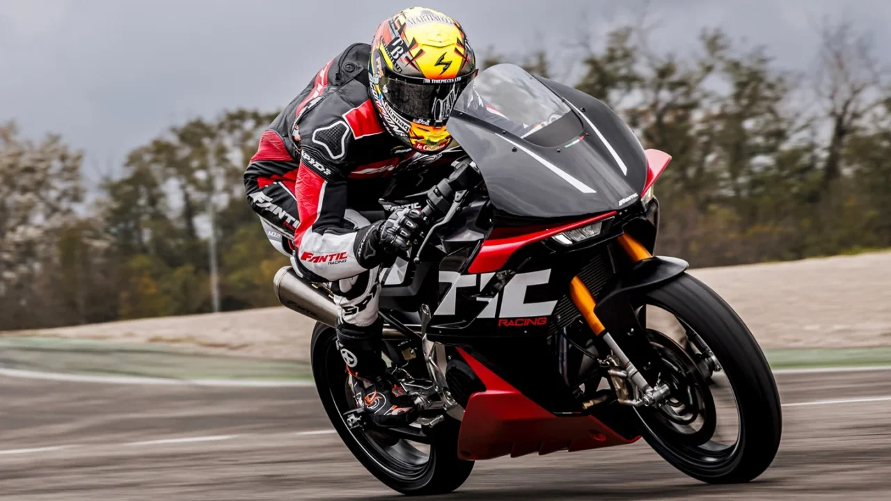 Fantic Imola 500 on racetrack