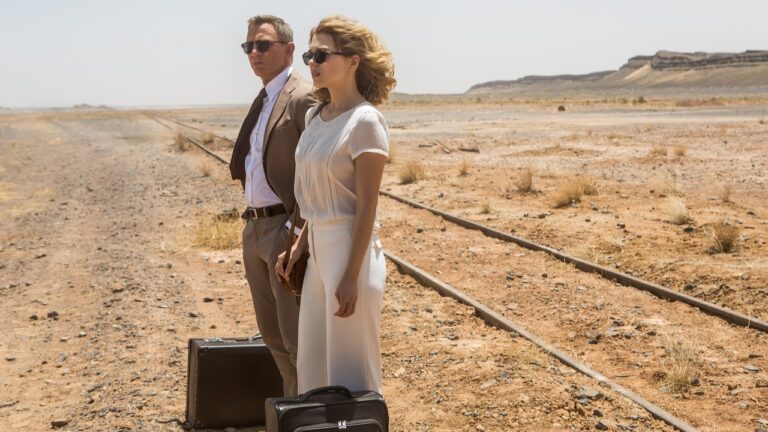 A scene from a James Bond movie.