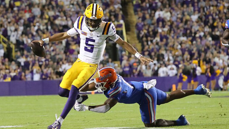 LSU QB Jayden Daniels