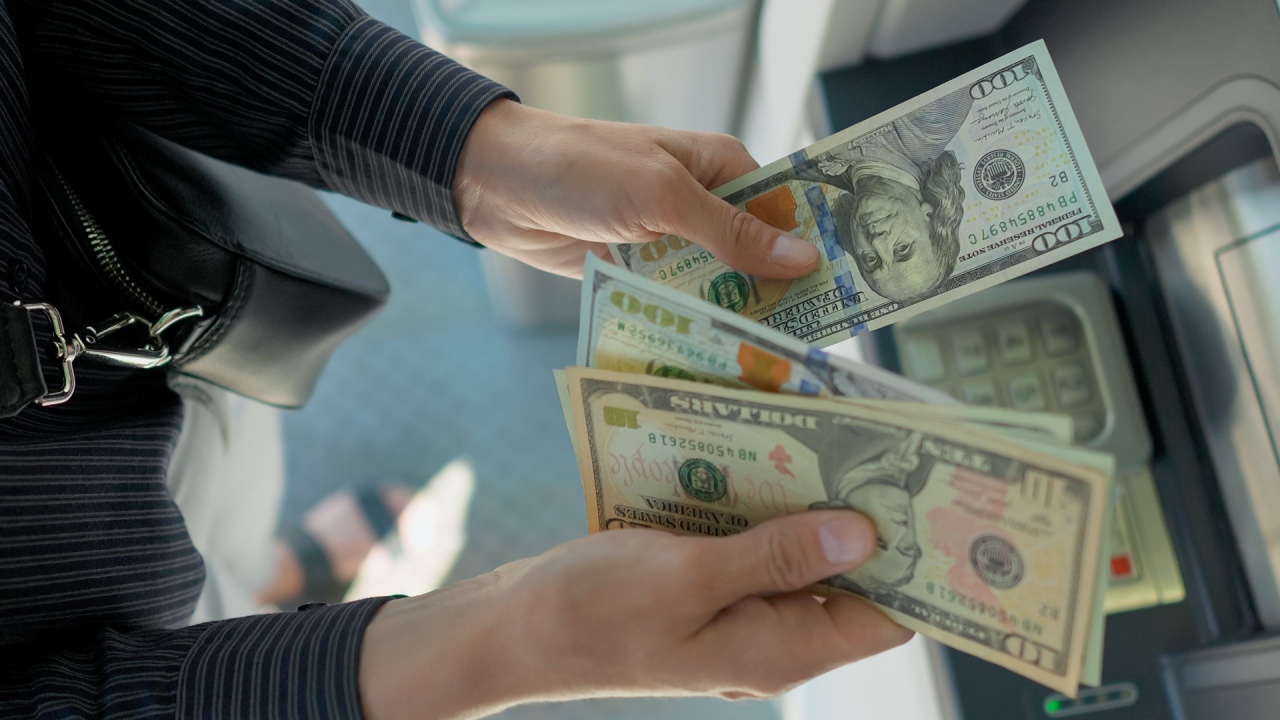 Paying with cash